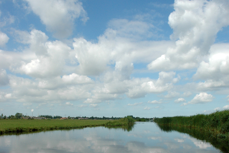 Viagem de canoa guiada de 5 horas em Amsterdã nos pântanos