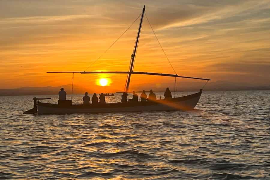 Boottocht naar Albufera, zonsondergang en paella inbegrepen