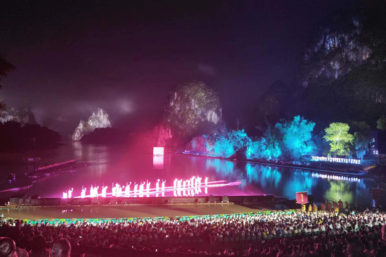 Yangshuo: Impression Liusanjie Show Ticket B-2 Ticket and Hotel Transfer
