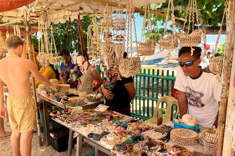 From Cebu: Island Hopping to 3 islands with BBQ lunch Shared Group Tour