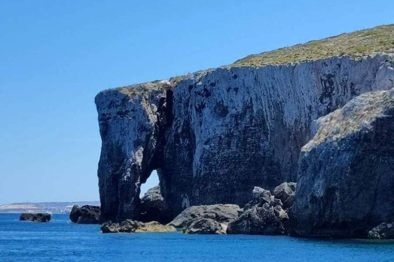 Comino: Excursiones privadas en barco, paradas para nadar y visitas a cuevas