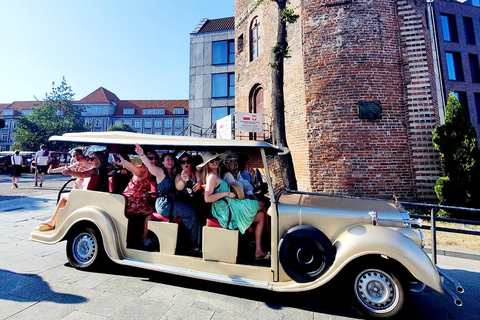 Danzig: VIP Stadtführung Golf Cart 2h+Gradowa Hill View PointDanzig: VIP City Sightseeing Tour Golf Cart 2h+Gradowa Hügel