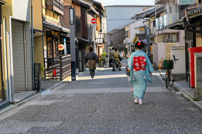 Quioto: Passeio de E-Bike com almoço