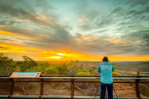 Kalbarri Skywalk: Excursión al atardecer y observación de las estrellas