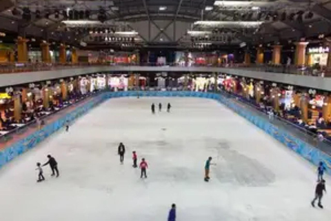 Jeddah: Tropisch Land Familietour met schaatsen en bowlen