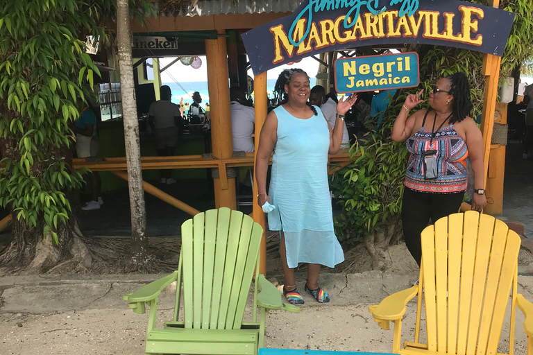 Highlights of 7 mile negril and sunset at ricks cafe