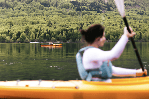 Bled: Half-Day Kayak Tour to Lake Bohinj with Picnic & Swim