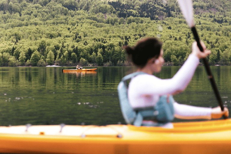 Bled: Half-Day Kayak Tour to Lake Bohinj with Picnic & Swim