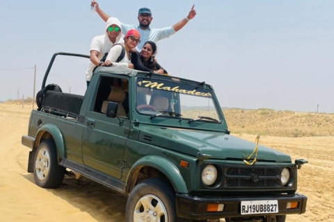 Jodhpur Wüste Kamel Safari & Jeep Safari mit EssenJodhpur Wüste Kamel & Jeep Safari mit traditionellem Essen