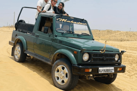 Safari en camello por el desierto de Jodhpur y safari en jeep con comidaSafari en Camello y Jeep por el Desierto de Jodhpur con Comida Tradicional