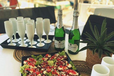 From Panormo: Sunset Cruise with Snacks and Drinks Sunset Cruise without Transfer