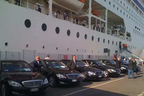 Civitavecchia de / para Roma Transfers privados de cruzeiro de 1 via