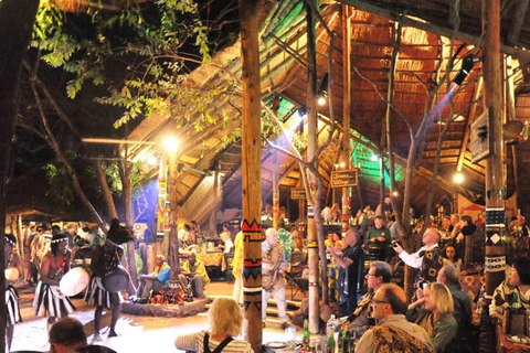 Victoria Falls: Boma Dinner with Drum Show and Transfers