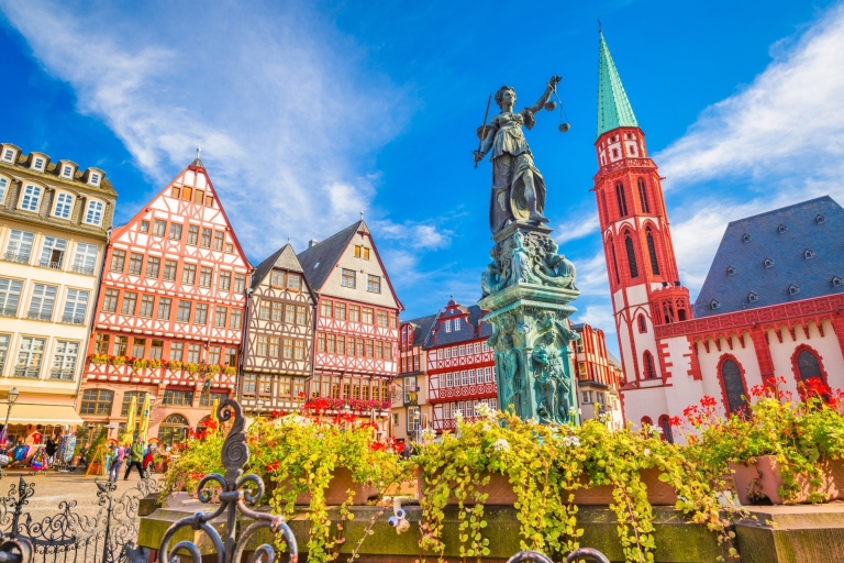 Frankfurt podkreśla prywatną wycieczkę samochodową z transferami lotniskowymi