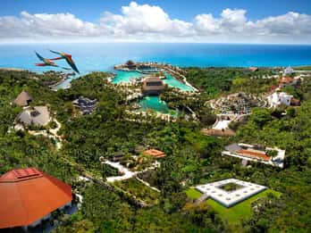 Vanuit Cancún: Combo naar Xcaret Park!