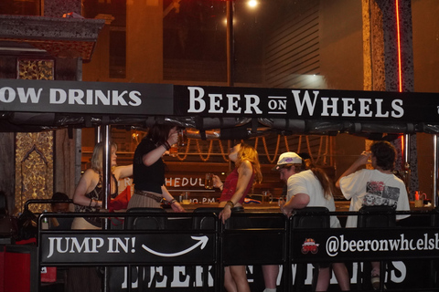 Bali: 2-Hour Beer Bus Party in Kuta & Legian Happy Hour Beer