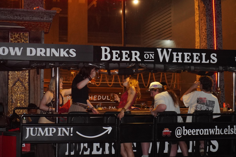 Bali: 2-Hour Beer Bus Party in Kuta & Legian Happy Hour Beer