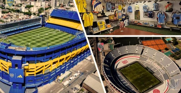 Buenos Aires: Football Tour at Boca & River Stadiums