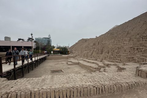 Culture in Lima: Huaca Pucllana and the Historic Center with Catacombs Huaca + Catacombs