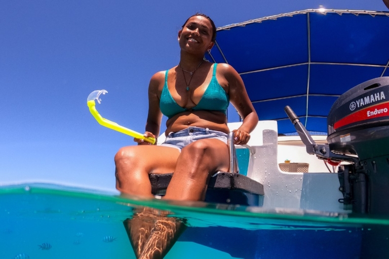 Mauricio: Visita en barco con fondo de cristal a BlueBay y snorkelVisita privada
