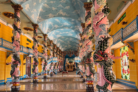 HCM: Excursión a Tay Ninh, la Montaña de la Virgen Negra y el Templo de Cao DaiVisita privada (2 sitios)