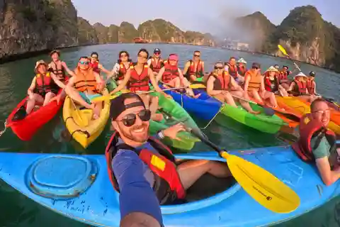 Cat Ba: Full- day trip with biking, kayaking, meal, tickets