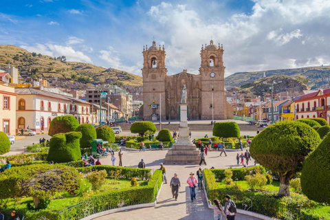 Puno: Dagtour met gids en uitzicht op het Titicacameer