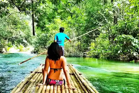 Phuket: Bamboo Rafting, Monkey Cave, and ATV Option