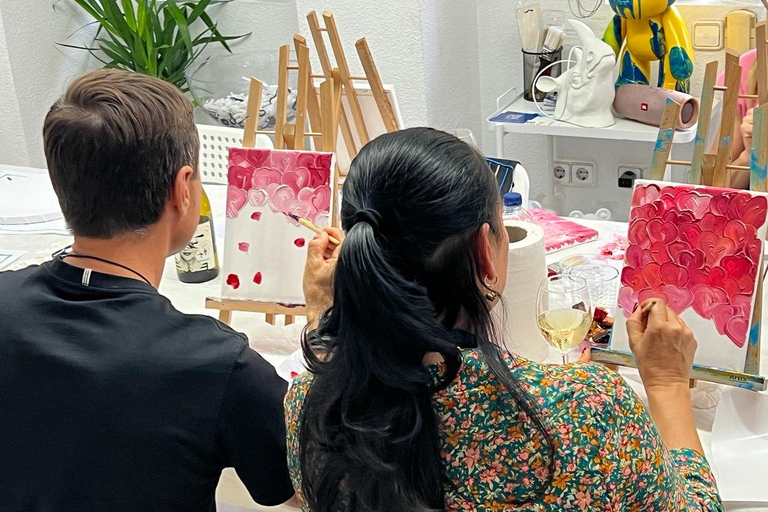 تجربة الفن والموسيقى على ضوء الشموع في أليكانتيفن وموسيقى على ضوء الشموع على لوحة كبيرة 30 × 30 أو 30 ×