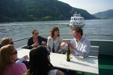 Au départ de Rüdesheim : croisière en bateau d'une heure et demie avec dégustation de vinAu départ de Rüdesheim : croisière en bateau de 1,5 heure avec dégustation de vins