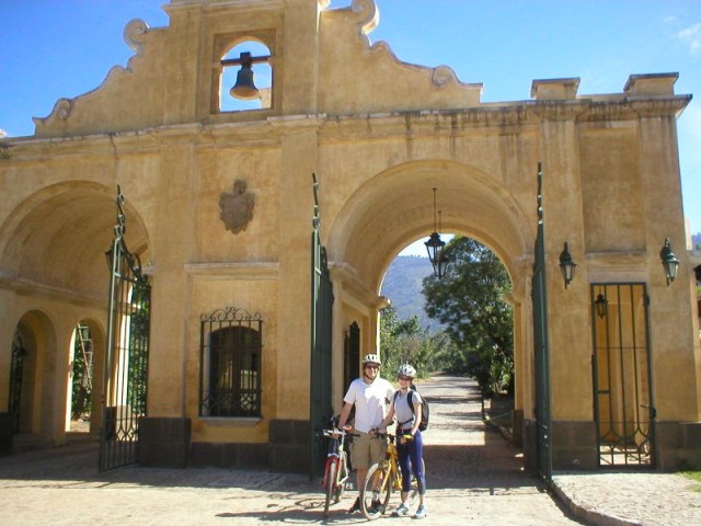 Visit Antigua Sip 'n Cycle Half-Day Bike Ride and Coffee Tour in Antigua, Guatemala