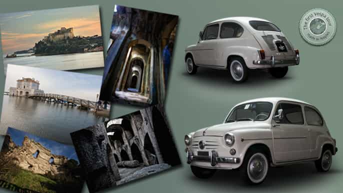 from naples phlegraean fields 5hour fiat 500/600 tour