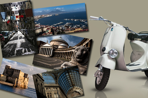 Classic Naples: Vespa Private Tour Naples Historic Center Vintage Vespa Private Tour