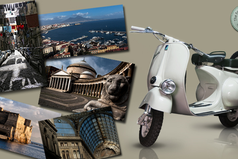 Classic Naples: Vespa Private Tour Naples Historic Center Vintage Vespa Private Tour