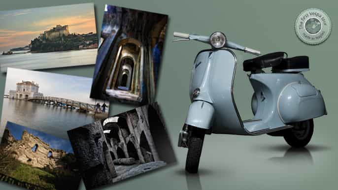 naples phlegraean fields vintage vespa private tour