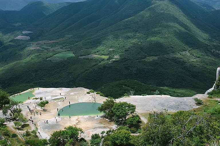 Oaxaca: Hierve el Agua - naturliga källor och kulturell rundtur