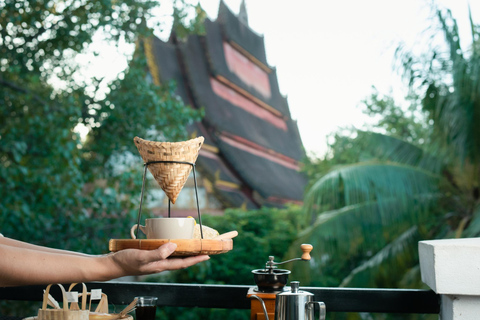 Vientiane: Bamboo Drip Coffee Experience at Haysoke Temple