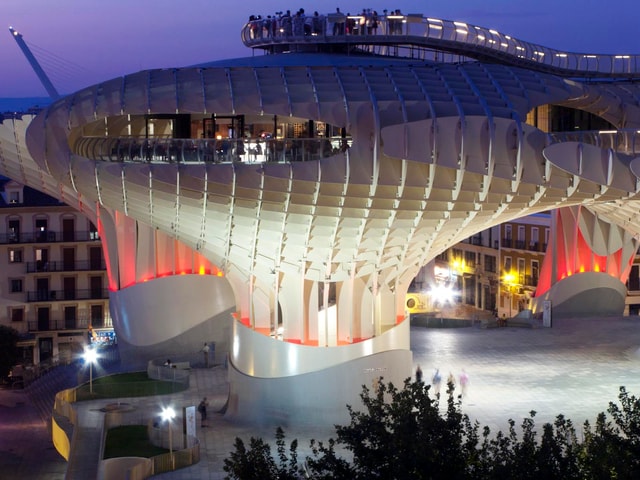 Seville: Sunset Roof Top Walking Tour