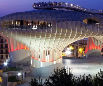 Seville: Sunset Roof Top Walking Tour