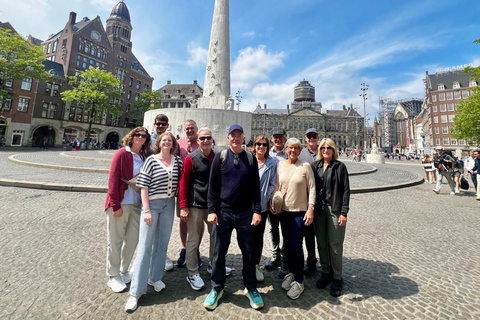 Amsterdam: Small Group Walking Tour with Fun Guide Walking Tour in Amsterdam with Enthusiastic and Fun Guide
