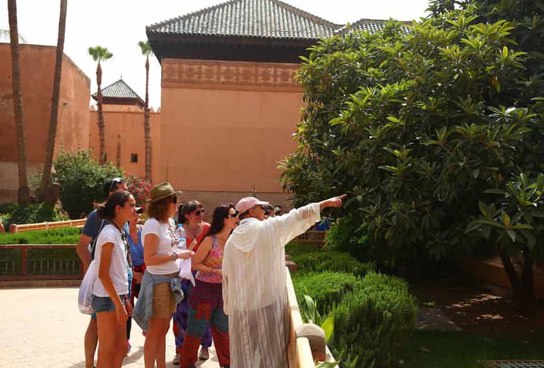 Marrakech : visite guidée du palais Bahia, des tombeaux saadiens et de la médina - medina