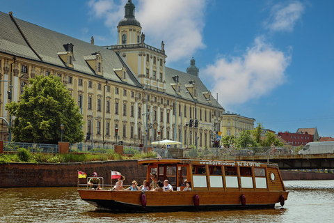 Wroclaw by night - Old Town boat cruise after sunset