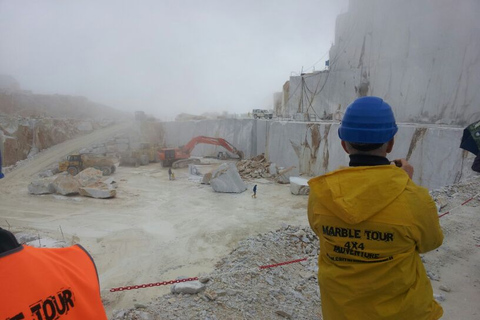 Carrara Michelangelo Marble : visite privée d&#039;une jounée