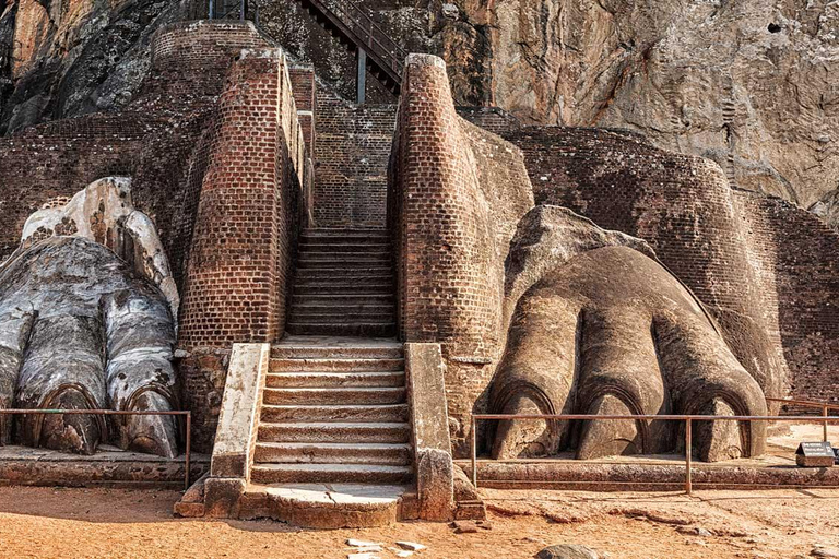 From Kandy: Sigiriya, Dambulla and Elephant Safari