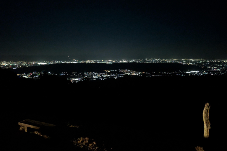 Osaka : visite nocturne du mont Ikoma avec la ligne d'horizon