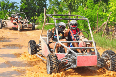 Dune Buggies Beach Macao with Cenote and Typical House