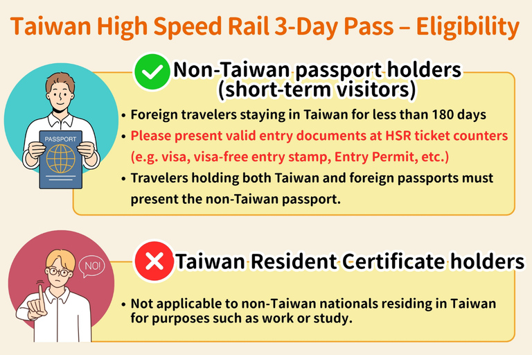 Taiwan PASS | THSR + Urban MRT + Attraction Shuttle Child (Aged 6–11)