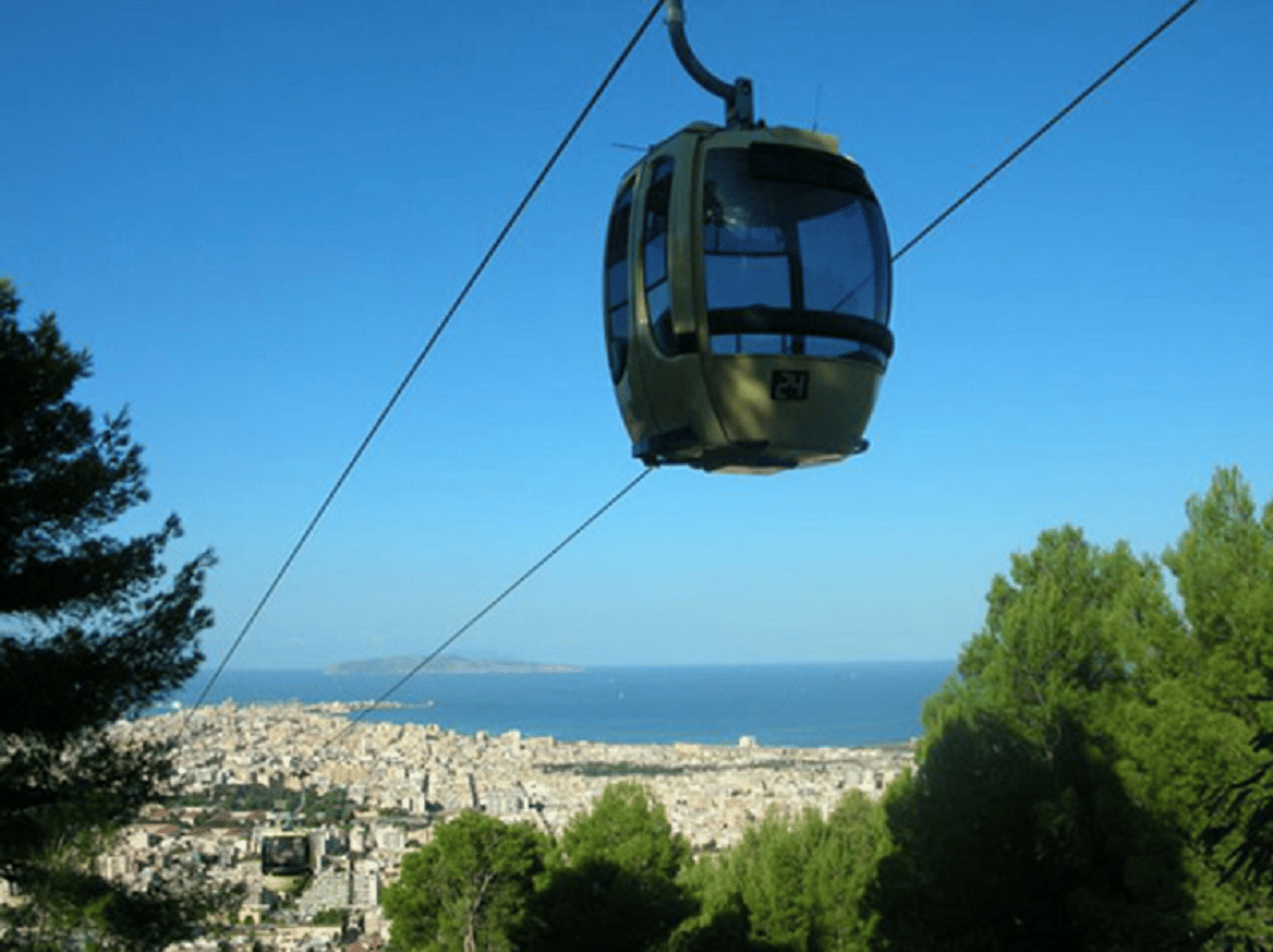 Trapani: Ticket für die Panorama-Seilbahn Erice Vetta (Berg- und Talfahrt)