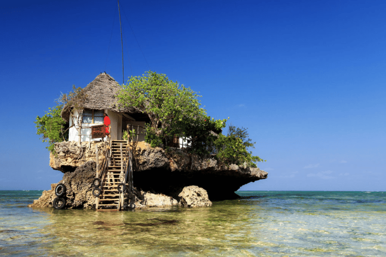 Zanzibar: Blue Safari, Jozani-skogen, Solnedgång i norr, The Rock