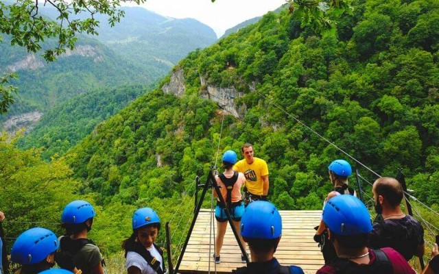 Visit From Yerevan: Haghartsin and Yell Extreme Park Private Tour in Tiraspol
